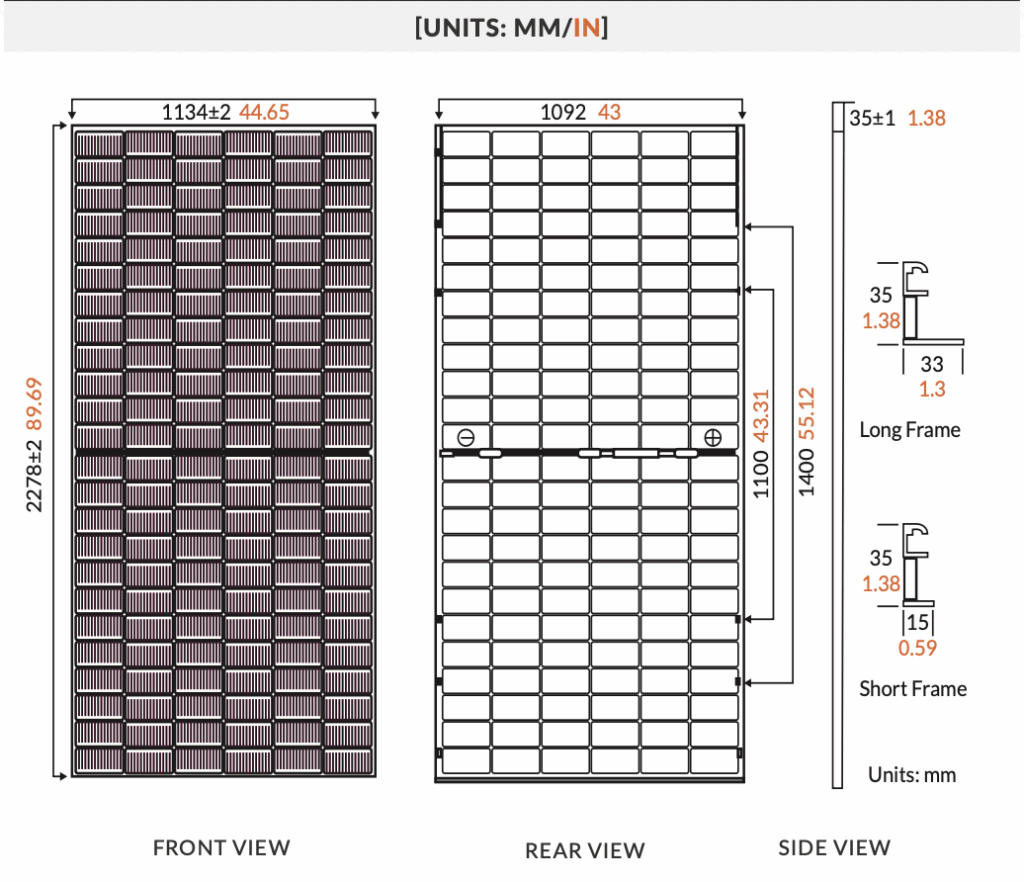 C-MKTG-0037 Datasheet for HT4T MSI Module Dimensions