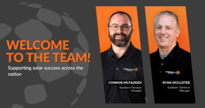 Ryan McClister and Connor McFadden join the Mission Solar team