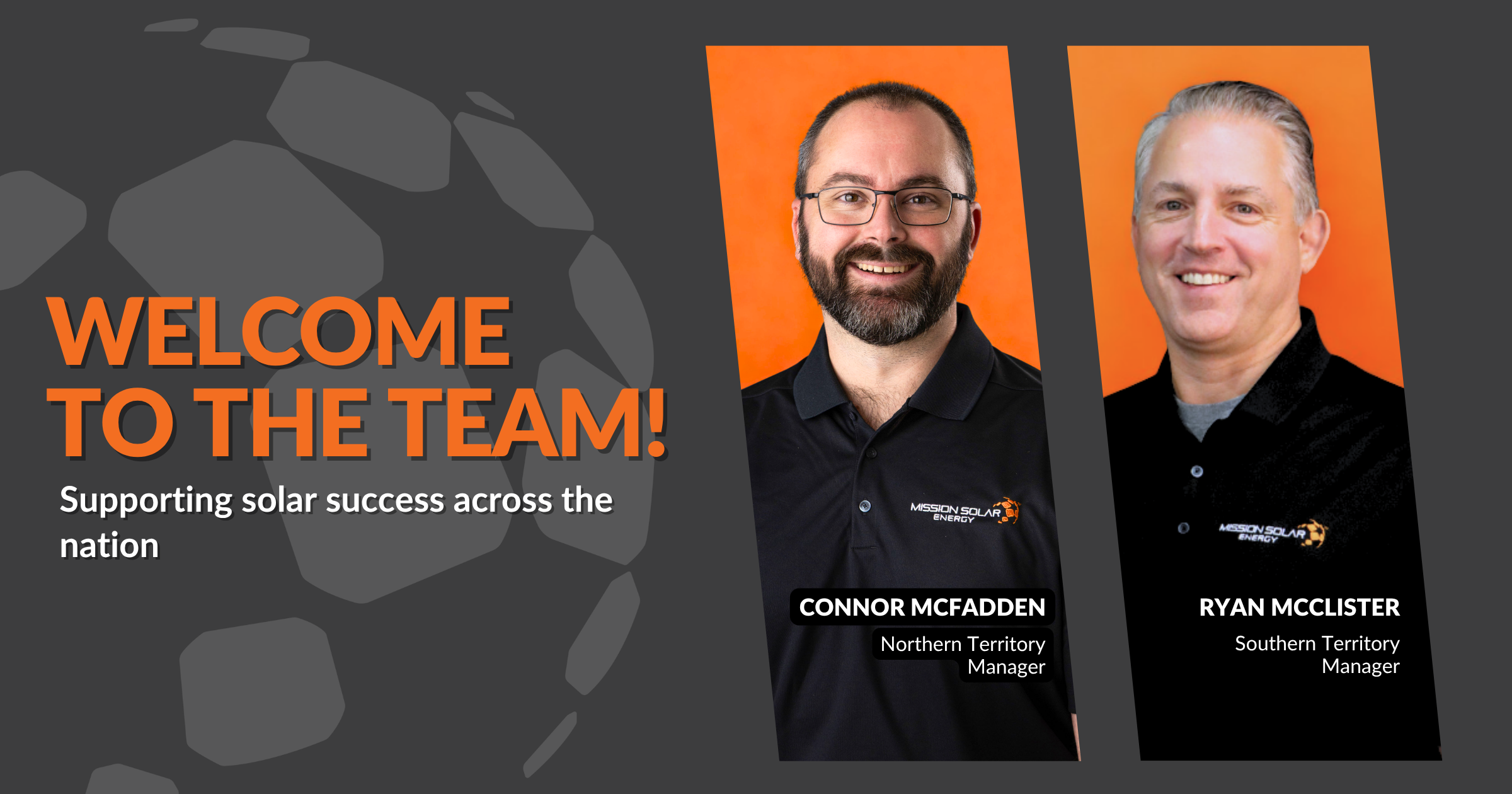 Ryan McClister and Connor McFadden join the Mission Solar team