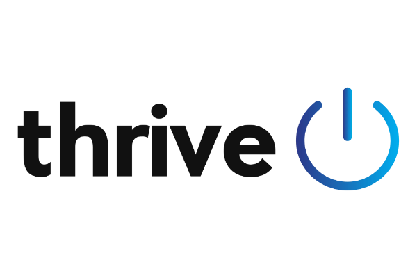 Thrive logo, where Mission Solar is an approved vendor for top quality solar modules, still proudly engineered in San Antonio Texas
